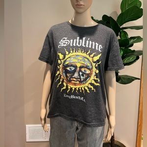 SUBLIME LOGO STAMP SUN UNISEX TEE SIZE XL